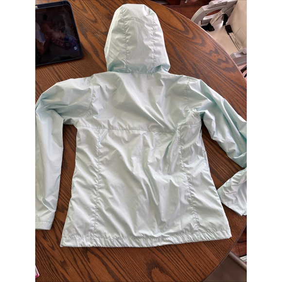 Columbia Women’s Arcadia II Mint Green Jacket/Rain Coat Size Small Brand New - Picture 5 of 7